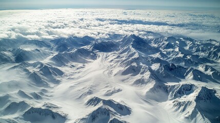 The Caucasus Mountains' seventh glacier.
