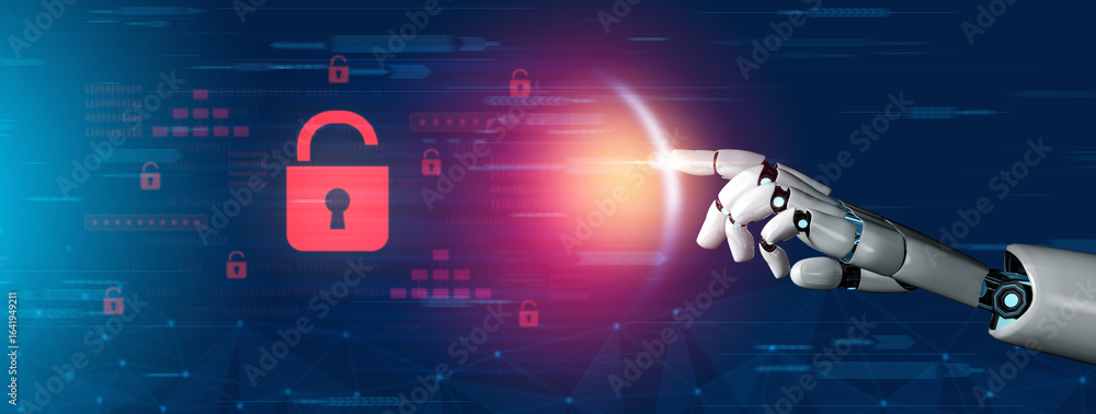 Poster ai system identifies potential data vulnerabilities and alerts for breaches, improving proactive cyb
