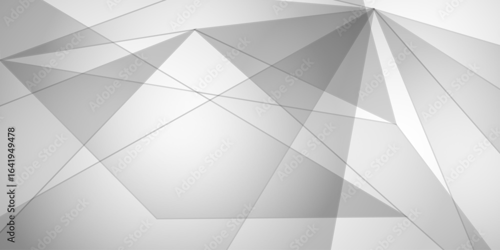 Aufkleber abstract geometric white and grey color background. technology modern design. vector illustration. a