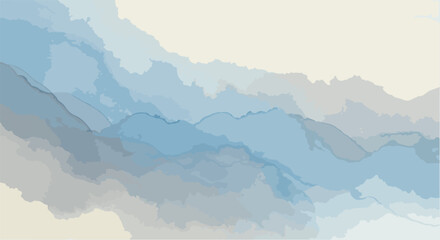 Minimal watercolor background in soft blue tones for elegant design, stationery, and modern branding