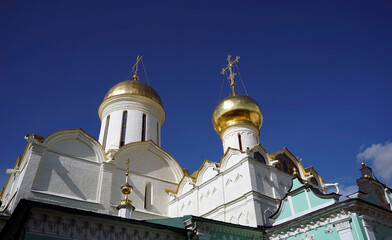 Sergiev Posad, Russia - August 09, 2025: Holy Trinity Lavra of St. Sergius.