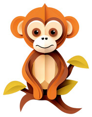 PNG Monkey animal mammal nature.