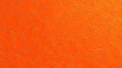 Vibrant abstract orange background with dynamic swirling wave patterns and textured lines, perfect for modern design, digital art, and creative visual projects.