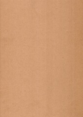 Craft brown paper texture, cardboard sheet background old colors vintage style.