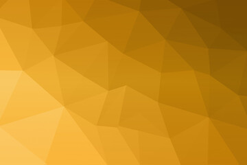 Abstract polygonal background with warm yellow geometric triangular patterns