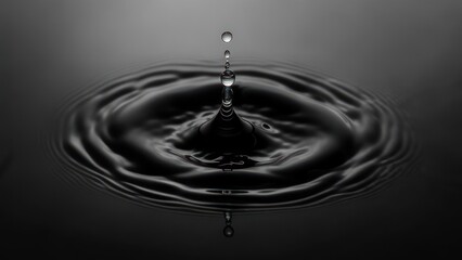 Water droplet impact