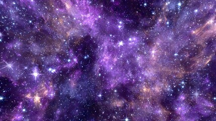 A vibrant depiction of a vast expanse of space.