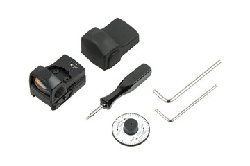 Handgun Optical Sight with Tools