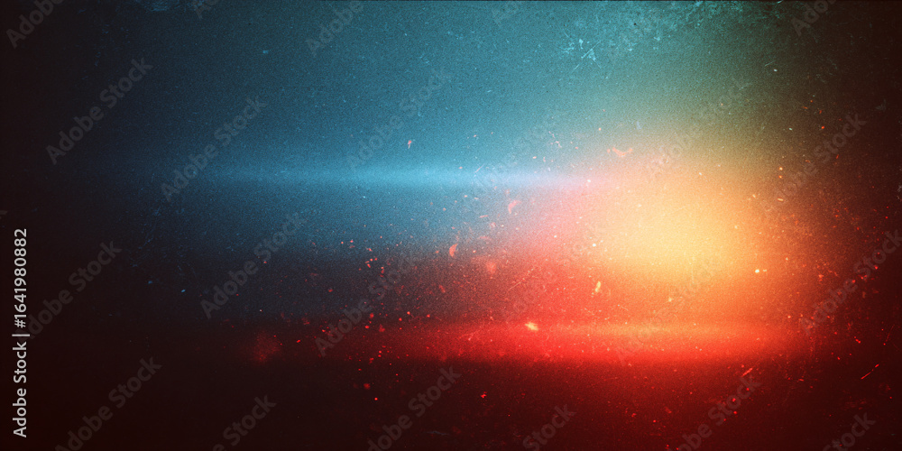 Poster dark scratched background with rays of light. abstract simple background with illumination. retro ba