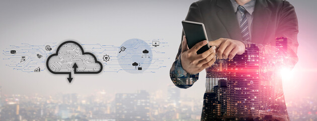 Cloud computing enables digital growth with secure data storage, scalable infrastructure, and...