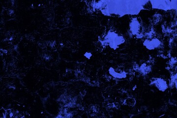 Textured Blue Cracked Wall Surface Abstract Background for Creative Design