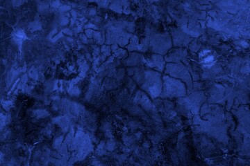 Textured Blue Cracked Wall Surface Abstract Background for Creative Design