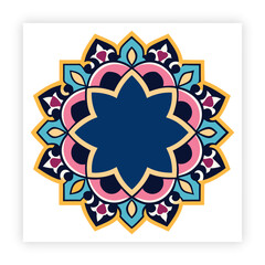 Islamic Architecture Illustration Mosque and Cultural Elements