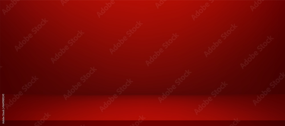 Aufkleber red background,abstract dark red gradient for elegant backdrop with smooth light,shadow on wall for 