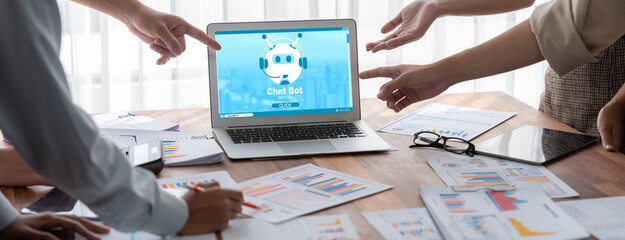 Chatbot software application for brisk online business that automatically reply to customer...
