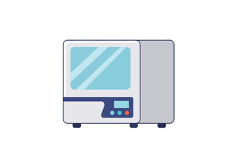 Modern Laboratory Incubator with Digital Display and Control Panel