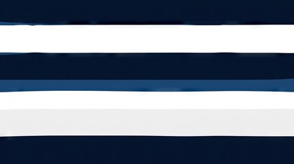 Fototapeta premium Simple horizontal stripes in navy blue, white, and light gray.
