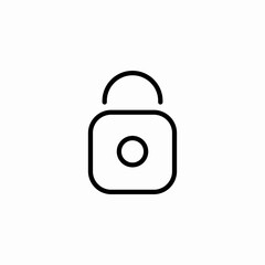 unlocked padlock icon icon sign vector
