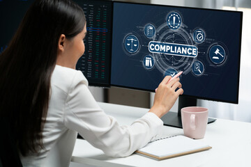 Compliance system for brisk online corporate business to meet quality standard