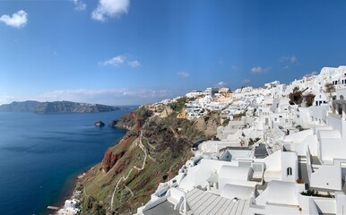 Obraz premium santorini island greece