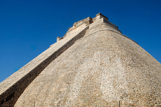 Steep Pyramid of the Magician at Uxmal


