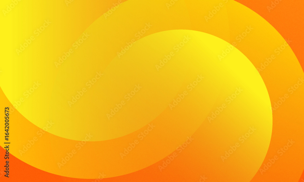 Poster orange abstract background. dynamic shapes composition. eps10 vector