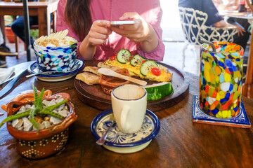 Traditional Yucatán Breakfast in Progress
