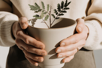 Holding out, Gifting a Plant 