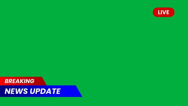 Breaking Weather Alert Greenscreen &ndash; Storm & Emergency Update