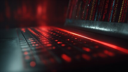 Cyber Chic: Illuminated Laptop Bliss Cyber Chic: Illuminated Laptop Bliss