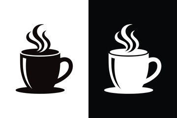 Hot Chocolate icon vector on White Background ,Vector Art Illustration on white background.