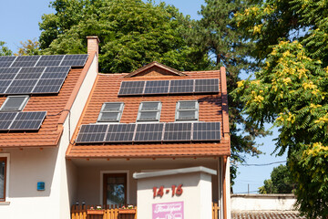 Solar Panels on Roof