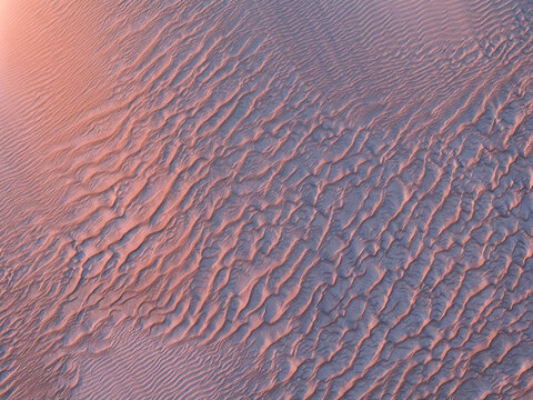 Sand dune sunset peach glow abstract 