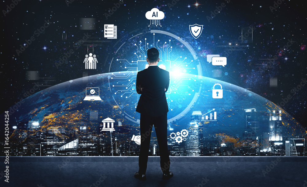 Poster ai assistant with llm, big data, machine learning, and generative ai powers prompt engineering and s