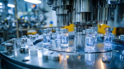 Manufacturing pharmaceuticals in a factory setting  processes and innovations in medicine production