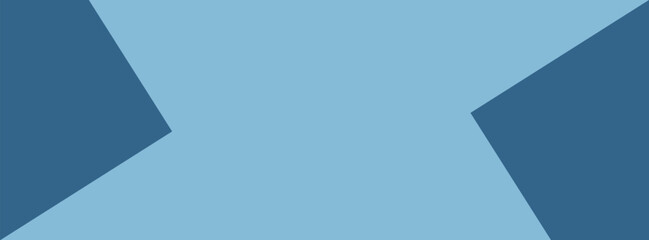 Minimalist Abstract Geometric Background with Blue Shapes