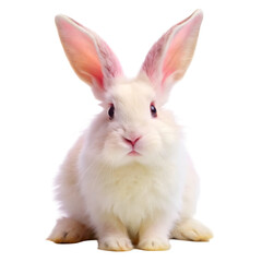 Fototapeta premium rabbit on white background