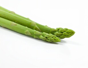 Close-Up of Fresh Asparagus Tips