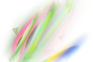 Abstract Vibrant Green Red Blue Swirls Dynamic Energy Background Design