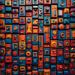 Bold Typography Shapes And Painterly Colorfields