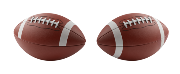 American Football transparent background
