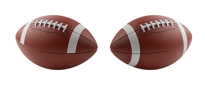 American Football transparent background