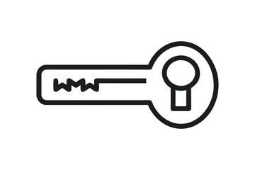 password key icon vector,
