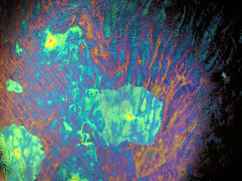 Textured background of microscopic glaze of Chinese ceramics tea cup
