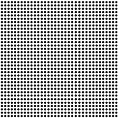 Vector a dense array of black circles arranged in a grid pattern against a white background uniformly spaced minimilist