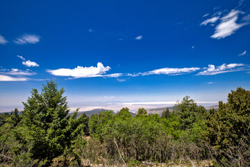 The view from 9200 ft above the desert floor, Sunspot Solar Observatory is home to gorgeous vistas,...