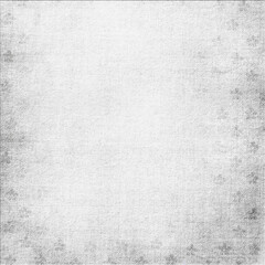 Seamless gray vintage floral fabric paper. Flowers patterns and grunge wall texture background.