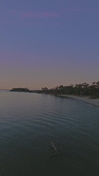 Sunset Along the Edisto River
