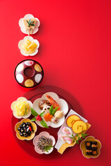 【おせち料理】新年をお祝いするお正月。おせち料理を準備して年神様をお迎えします。