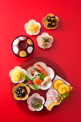 【おせち料理】新年をお祝いするお正月。おせち料理を準備して年神様をお迎えします。